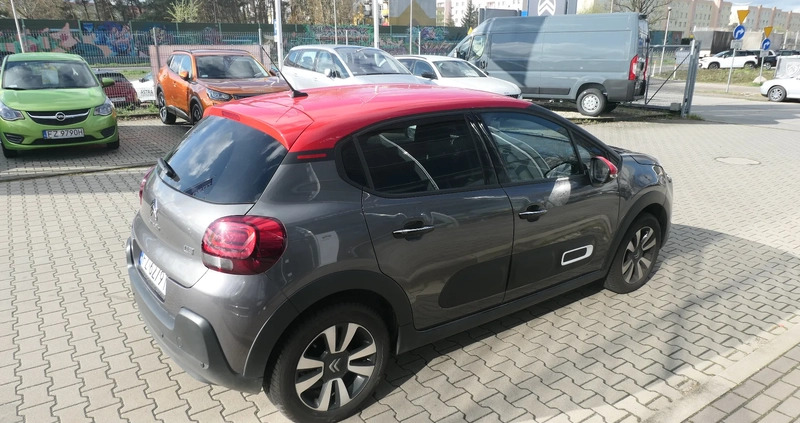 Citroen C3 cena 69900 przebieg: 5341, rok produkcji 2023 z Kuźnia Raciborska małe 154